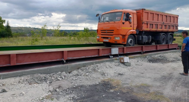 АСП-100-24 Весы автомобильные на поверхности