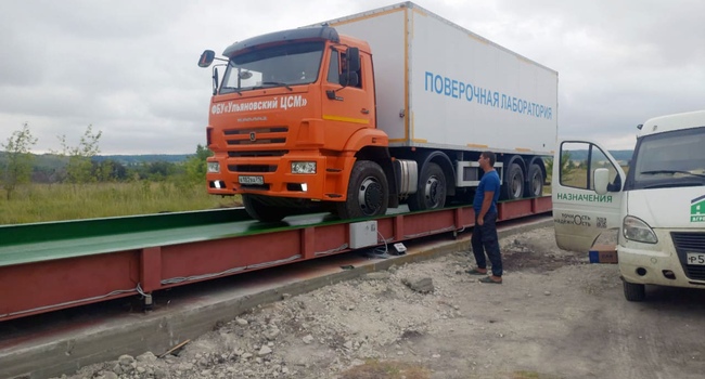 АСП-100-24 Весы автомобильные на поверхности