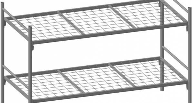 Кровати из металла для строительных вагонов и временных помещений