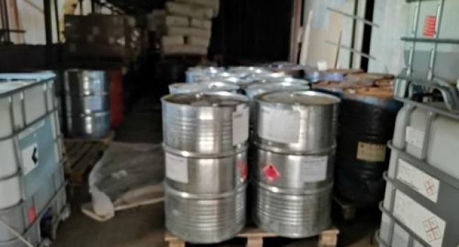 Химическая продукция с хранения