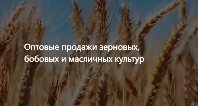 ООО Агропром - оптовая реализация продуктов питания экспор