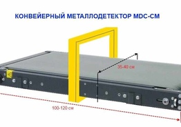 Металлодетектор Конвейерный MDC-CM Проект DIY